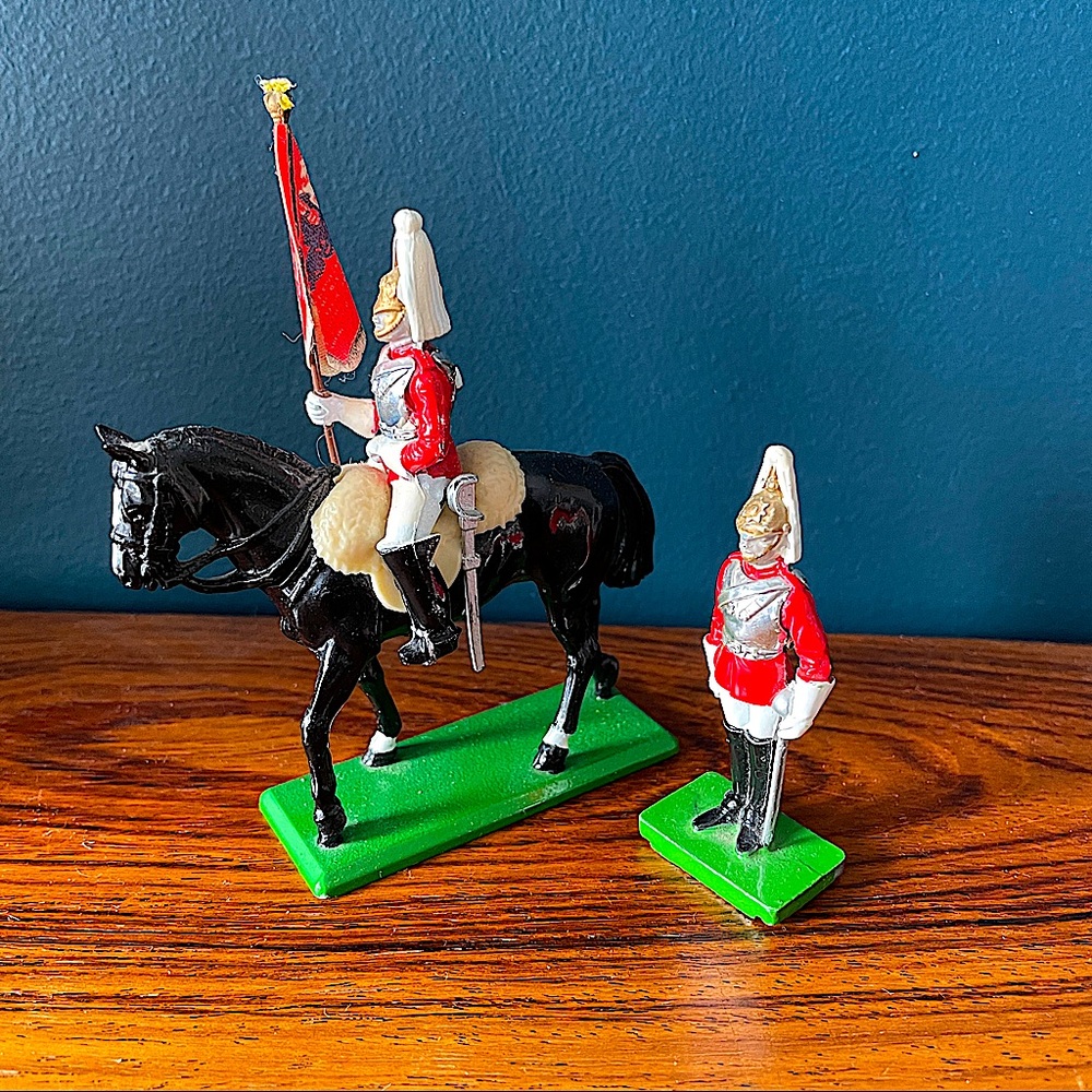 W Britain metal military figures